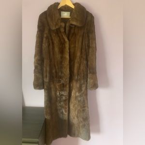 Real mink long fur coat $3000